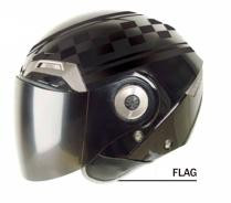 Мотошлем THH T-314 №2 flag (S)