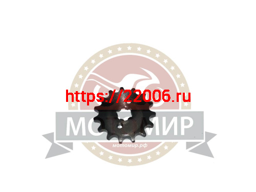 Звезда 15 зуб. (420) (d14-17; 2х30) цепи, ведущая  BSE PH10-125 (НАБОР)