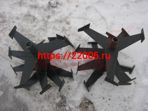 Фреза МБ "гусиные лапки" 6гранник S-31 (1 к-т: 2 шт) (Forza, Weima, Crosser, Целина, Хопер)