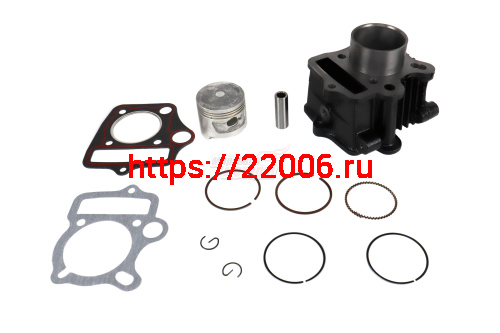 Цилиндр Delta, Zodiak, OB-70 в сборе 47мм (70см3) (Поршн. группа=цилиндр+порш.+палец+кольц.) S.E.E.