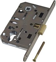 Корпус AGB (АГБ) врезного замка магнитный под цилиндр MEDIANA POLARIS B06103.50.12 (античная бронза)