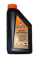 Масло  МОТОМИР для 4т двигателей, полусинтетика (+НАКЛ) SAE 10W40 API JASO MA2 , 1 л. (12 шт.в