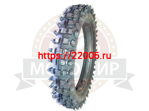 Покрышка  ПетроШина 18" Л-230, 3.75-18 (100/100-18) с камерой, Кросс.кругл. пятаки, Иж фото 2
