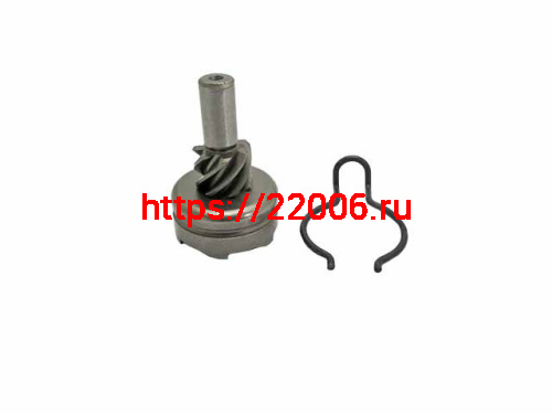 Храповик кикстартера 139QMB 50cc 7 шлицов длинный