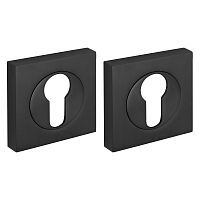 Накладка Fuaro (Фуаро) под цилиндр ET.K.KM52 (ET KM) BL-24 черный