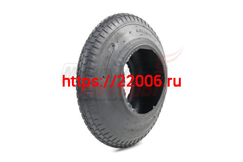 Покрышка тачки садовой 8" 4,00-8 камерная (БЕЗ КАМЕРЫ) МАРКИРОВАННАЯ