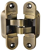 Петля Armadillo (Армадилло) скрытой установки U3D6200L AB левая (Architect 3D-ACH 60) бронза 60 кг