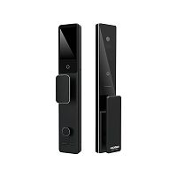 Замок врезной электронный Hogo V07 с распознаванием лица, черный