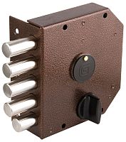 Замок Guardian (Гардиан) накладной ЗВ 20.05 правый (5 кл. ЗК.503Н-02) ЗД без ответной планки. /123:247/