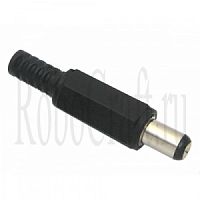 Штекер питания 2.5/5.5 9мм