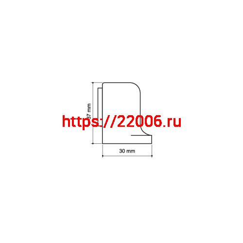 Упор Armadillo (Армадилло) дверной напольный STOPPER/MZA003 (MDS-003ZA) магнитный AB-7 бронза фото 3