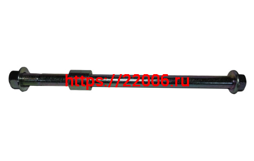 Ось переднего колеса XTRAIL в сборе с втулкой и гайкой (F14-7,5,3)