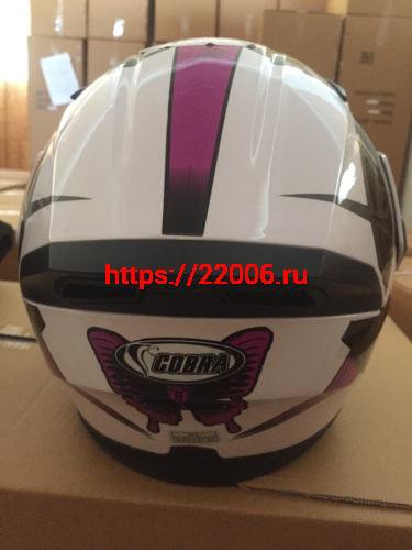 Шлем модуляр COBRA JK901,оранж.с черн1,серый,серый с бел.и фиолет2,черн.матов,черн.с зел4, размеры L фото 2