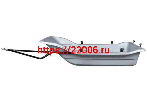 Сани "Классика 160" с отбойником 160х92х39/26 РоссПласт