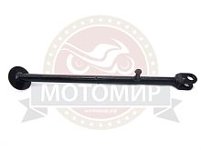 Подставка боковая Урал черная (нерегулируемая)