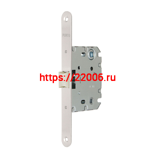 Защелка Punto (Пунто) PLASTPL70X-R20 (PL70X-R20 SN) (врезная) SN мат. никель упаковка