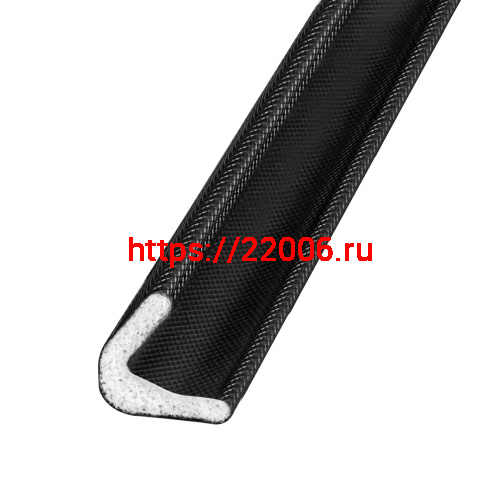 Самоклеящийся Fuaro (Фуаро) уплотнитель ППУ (14,5x16,5 мм), черный (400 м)