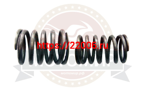 Пружина Урал клапана (большая+малая) (НАБОР)