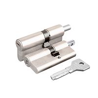 Цилиндровый механизм Cisa (Чиза) под вертушку ASIX OE302-13.12 (70 мм/30+10+30), НИКЕЛЬ