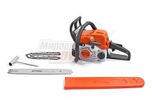 Бензопила STIHL MS170 2-Mix 14"(35 см) 63 РМ 1,3 3/8"(50зв) (30,1см3) 1,2 кВт 1,6 л.с.