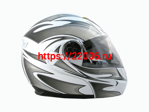 Мотошлем THH T-797 №2 white/ silver (S)