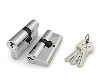Цилиндровый Fuaro (Фуаро) механизм 100 CA 75 mm (30+10+35) CP хром 3 кл.