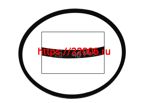 Ремень А868 (868 Lp) или DIN А33 (проф А, Ш=13мм, В=8мм, РД=868мм) 1д=25,4мм (Снегоуборщика) Ремень А868 (868 Lp) или DIN А33 (проф А, Ш=13мм, В=8мм, РД=868мм) 1д=25,4мм (Снегоуборщика)