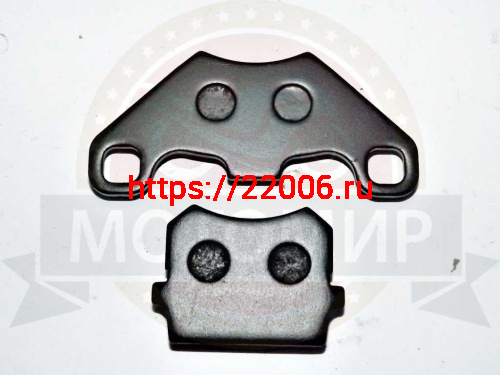 Колодки тормозные дисковые перед. ATV HAMMER2 (НАБОР) фото 2