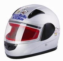 Мотошлем YM-203 KIDS красный (XS)