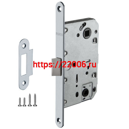 Защелка Punto (Пунто) врезная PL96WC-50/BL AL (алюминий)