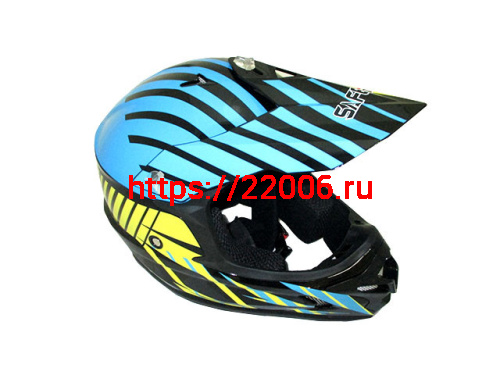 Мотошлем SAFEBET HF-115 (cross kids) black Q184 (M)