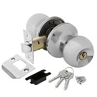 Ручка Fuaro (Фуаро) защелка DK672/BL CP-ET (672/BL CP-E) ( кл/фик.) хром