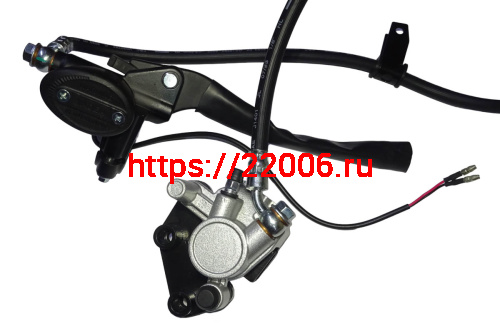 Гидравлика передняя в сборе электро скутер М6 (L6070001294) фото 3