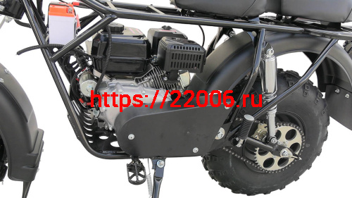 Мотоцикл внедорожный СКАУТ-2F PLUS-8Е+, МОТОЦИКЛЕТНАЯ ВИЛКА и задняя подвеска, + 2 тормоза фото 6