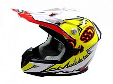 Мотошлем YM-211 KIDS белый (L)