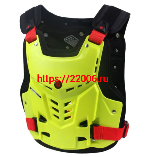 Защита тела (жилет) Scoyco AM05 зеленая (L) Защита тела (жилет) Scoyco AM05 зеленая (L)