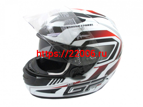 Мотошлем THH TS-42 №11 white/red (L)