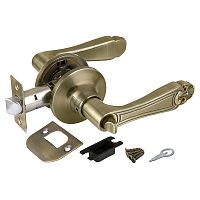 Ручка Punto (Пунто) защелка DK637 AB-BK (6037 AB-B) (фик.) бронза