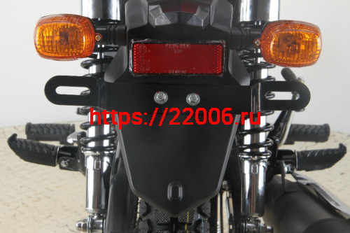 Мопед Alpha SA Max (Тюнинг) (багажник зад,диск.тормоз перед.,обтекат. фары,LED фара) ЧЕРНЫЙ фото 23