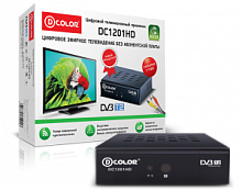 DC1201HD Цифровой телевизионный приемник DVB-T2