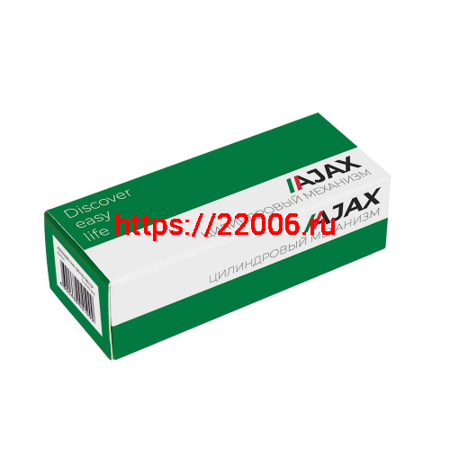 Цилиндровый Ajax (Аякс) механизм (AZ200/80) AZ2000Key80 (30+10+40) CP хром фото 2