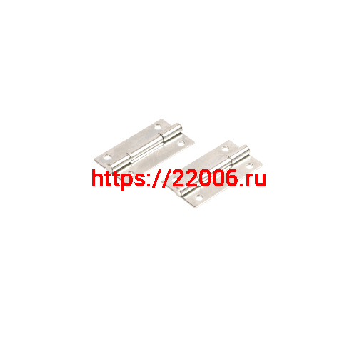 Петля Ajax (Аякс) карточная универсальная LM/IN22x35x1U ZN цинк (2 шт) фото 4