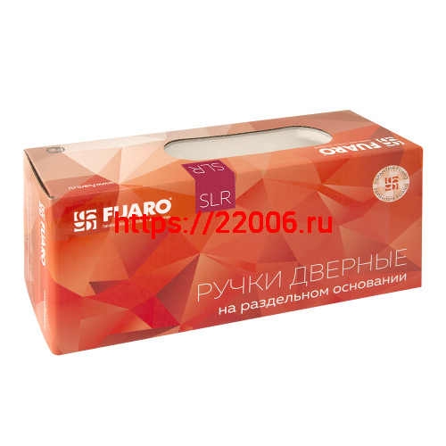 Ручка Fuaro (Фуаро) раздельная R.SLR52.BARREL CP-8 хром фото 3
