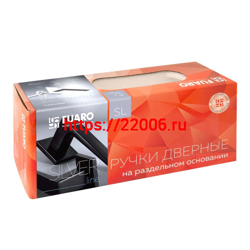 Ручка Fuaro (Фуаро) раздельная K.SL52.PHANTOM (PHANTOM SL) CP-8 хром фото 3