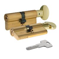 Цилиндровый механизм Kale kilit (Кале килит) с вертушкой 164 BM/70 (30+10+30) mm латунь 5 кл.