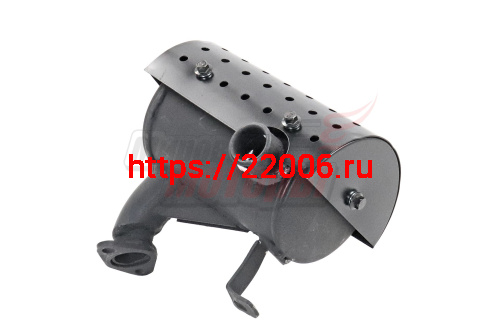 Глушитель LIFAN GS212E НОВОГО ОБРАЗЦА (18000) (LIFAN оригинал)