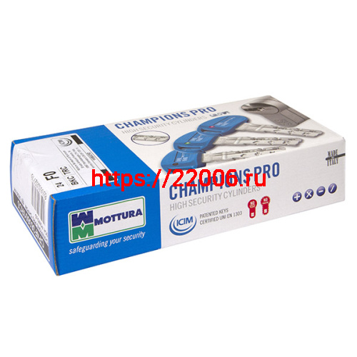 Цилиндровый механизм Mottura (Моттура) с вертушкой CP4F464601R (92 мм/41+10+41) МАТ.НИКЕЛЬ фото 2