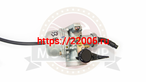 Карбюратор PZ22 Fighter125 154FMI (d22 D39) ручной подсос слева фото 5