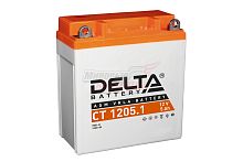 Аккумулятор 12В 5Ач DELTA CT1205.1 (12N5-3B) (кислотный, герметичный) (обр.полярн.) (119*60*129мм)