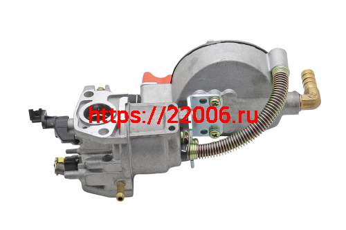 Адаптер газовый для бензогенератора с двигателем 168F/168F-2/170F (d19) фото 2